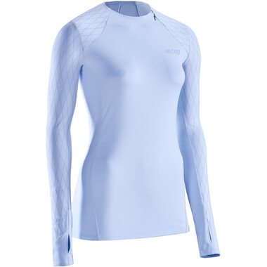 T-Shirt CEP COLD WEATHER Femme Manches Longues Bleu Clair CEP Probikeshop 0